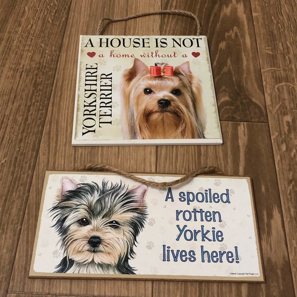 Yorkie Wall Decor